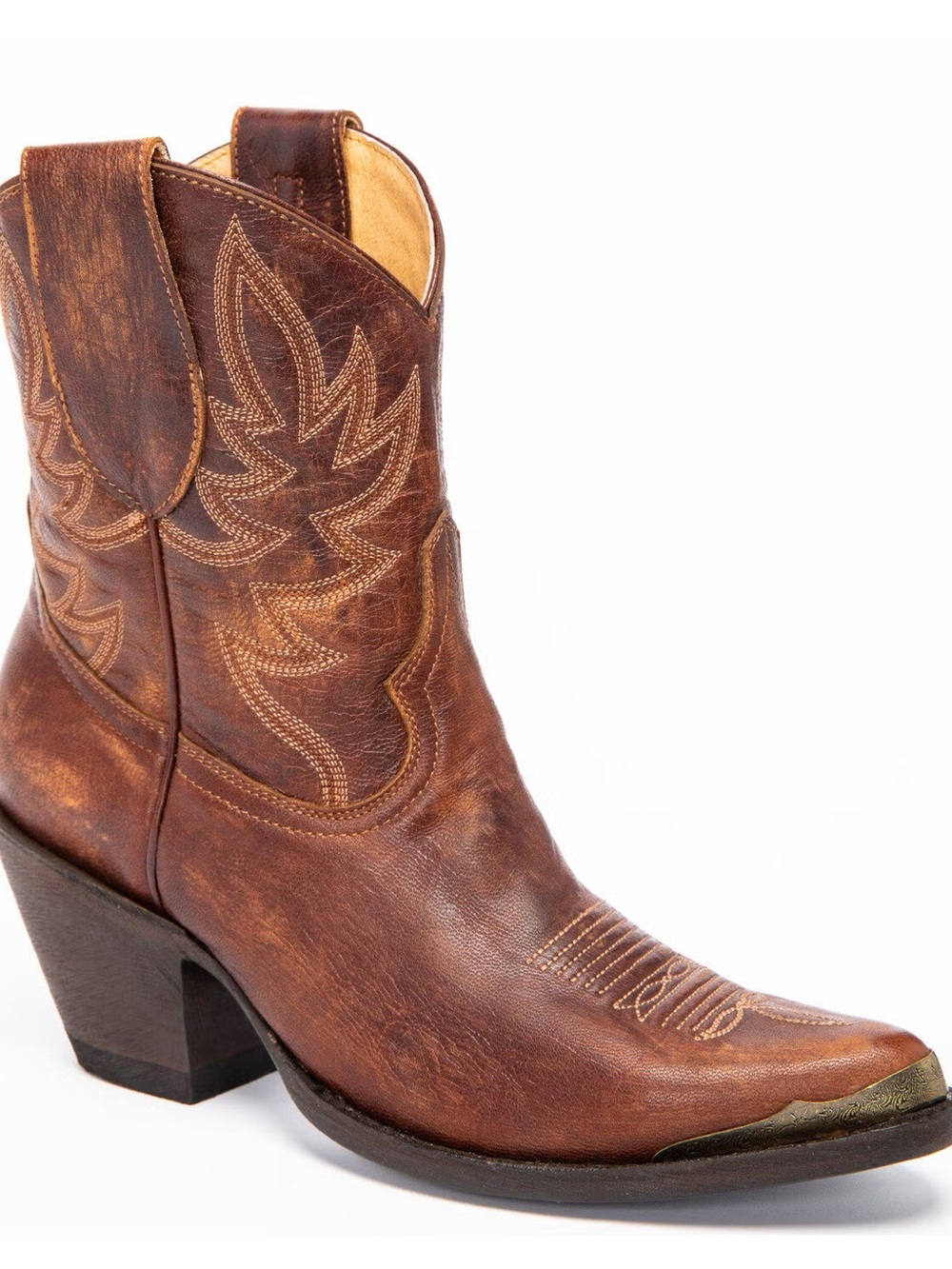 IDYLLWIND WOMEN'S WHEELS WESTERN BOOTIES - ROUND TOE size 7.5